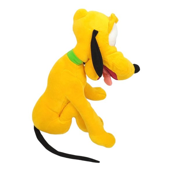 Disney Kohls Cares Pluto Plush Dog 14" Stuffed Animal Toy Yellow - Picture 2 of 8